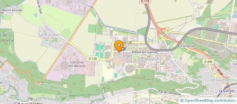 localisation de l'entreprise MADAME LAETITIA GROSS  GIF-SUR-YVETTE