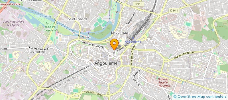 localisation de l'entreprise MADAME LAETITIA GRUCY à ANGOULEME