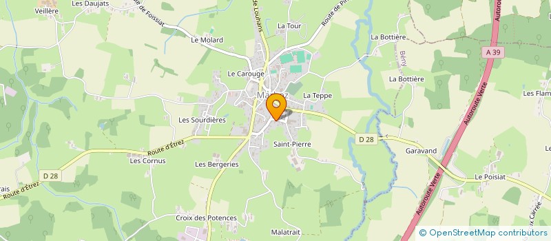 localisation de l'entreprise MADAME LAETITIA GUEDET  MARBOZ