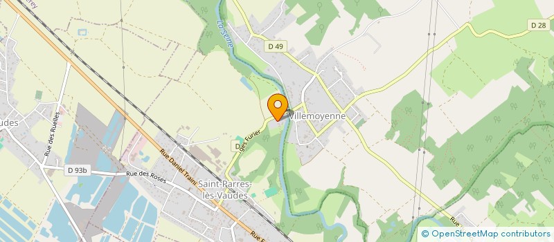 localisation de l'entreprise MADAME LAETITIA GUERINOT  SAINT-PARRES-LES-VAUDES