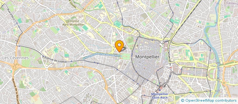 localisation de l'entreprise MADAME LAETITIA GUERREIRO à MONTPELLIER