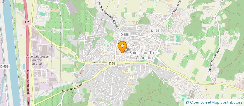 localisation de l'entreprise MADAME LAETITIA GUET  SAINT-PAUL-TROIS-CHATEAUX