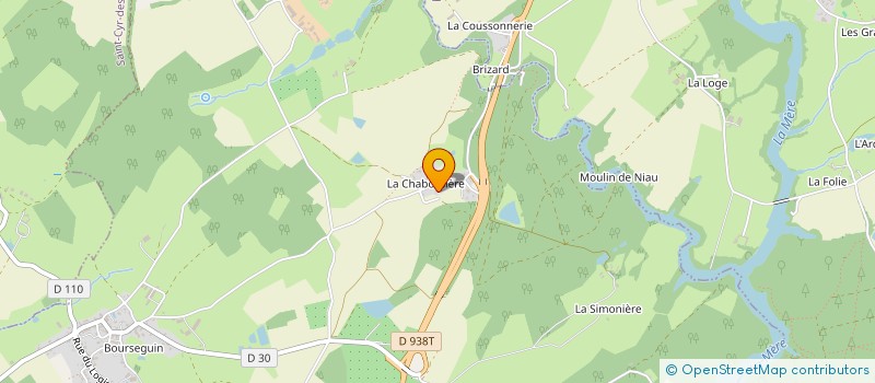 localisation de l'entreprise MADAME LAETITIA GUFFROY-LECLERC à BOURNEAU