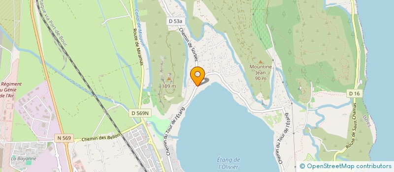 localisation de l'entreprise MADAME LAETITIA GUGENBERGER  ISTRES