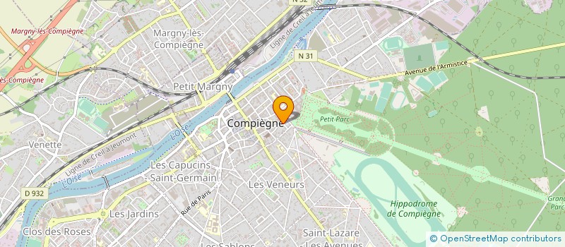 localisation de l'entreprise MADAME LAETITIA GUICHARD  AMIENS