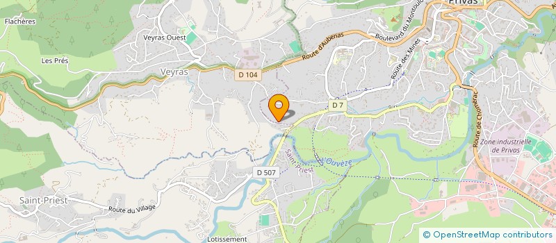 localisation de l'entreprise MADAME LAETITIA GUILLAUME à PRIVAS