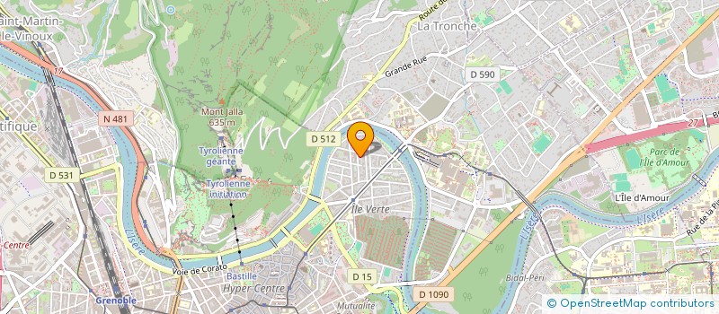 localisation de l'entreprise MADAME LAETITIA GUILLERMIN à GRENOBLE