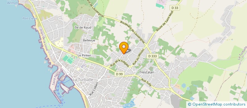 localisation de l'entreprise MADAME LAETITIA GUILLET  LA TURBALLE