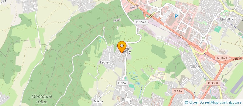 localisation de l'entreprise MADAME LAETITIA GUILLOT  POISY