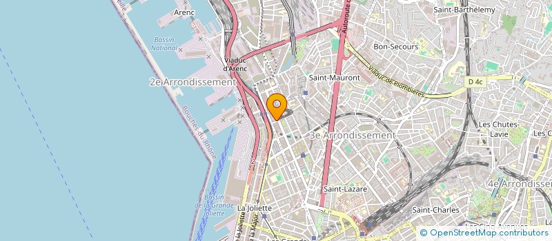 localisation de l'entreprise MADAME LAETITIA GUITONNEAU à MARSEILLE