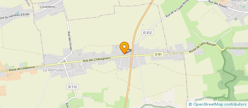 localisation de l'entreprise MADAME LAETITIA GUIVARCH  LA REMUEE