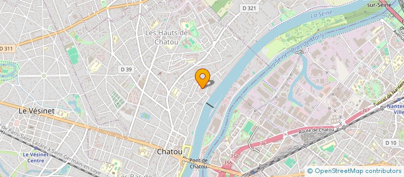 localisation de l'entreprise MADAME LAETITIA HAEFFELE  CHATOU