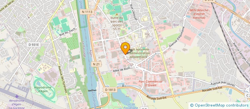 localisation de l'entreprise MADAME LAETITIA HAEZEBROUCK  AGEN