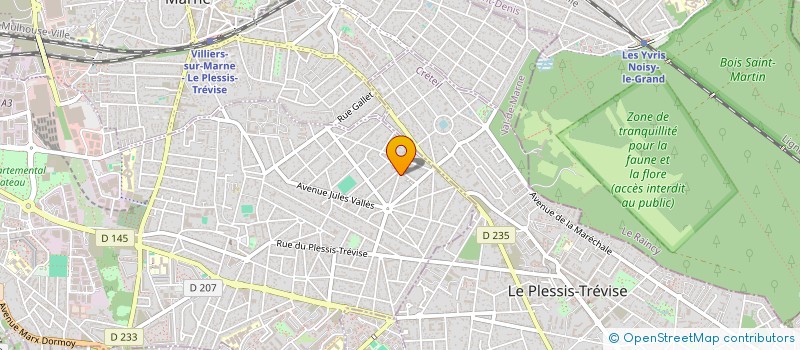 localisation de l'entreprise MADAME LAETITIA HAMOIR à CHAMPIGNY-SUR-MARNE