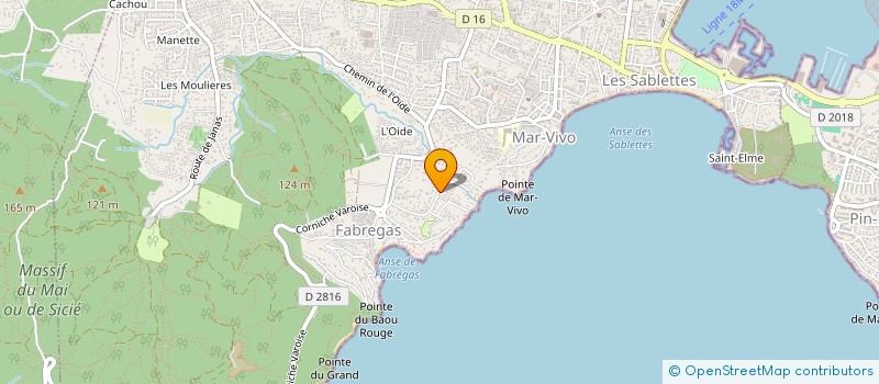 localisation de l'entreprise MADAME LAETITIA HAMON  LA SEYNE-SUR-MER