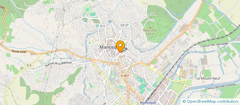 localisation de l'entreprise MADAME LAETITIA HAMOUCHI à MANOSQUE