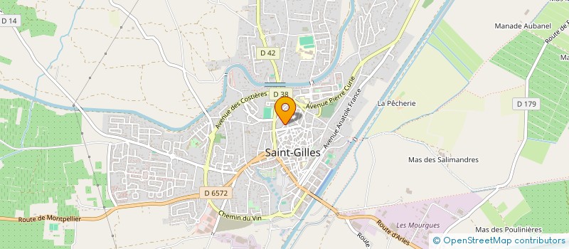 localisation de l'entreprise MADAME LAETITIA HEBERT  SAINT-GILLES