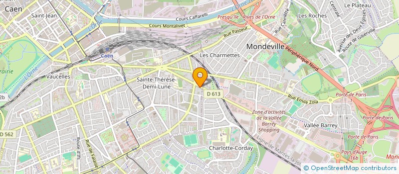 localisation de l'entreprise MADAME LAETITIA HEBERT à CAEN