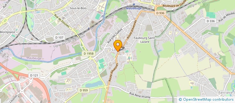 localisation de l'entreprise MADAME LAETITIA HECHON  LOUVROIL