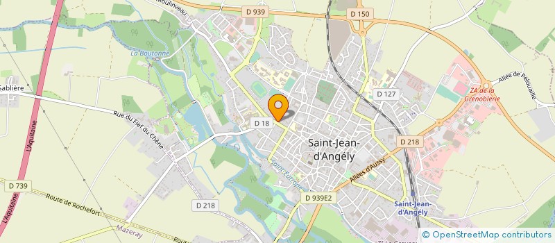 localisation de l'entreprise MADAME LAETITIA HEILMANN  SAINT-JEAN-D'ANGELY