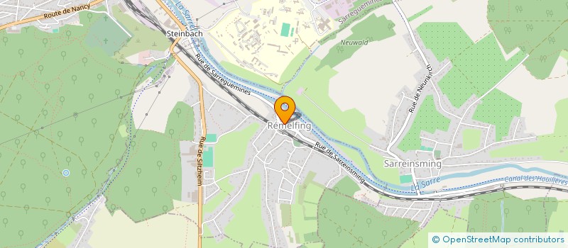 localisation de l'entreprise MADAME LAETITIA HEINZE  REMELFING