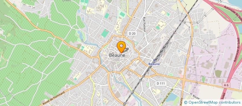 localisation de l'entreprise MADAME LAETITIA HEITZMANN à BEAUNE
