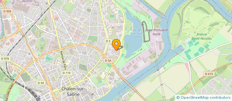 localisation de l'entreprise MADAME LAETITIA HENDRICKX  CHALON-SUR-SAONE