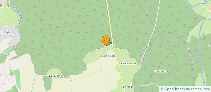 localisation de l'entreprise MADAME LAETITIA HERMIER  LE NOYER-EN-OUCHE