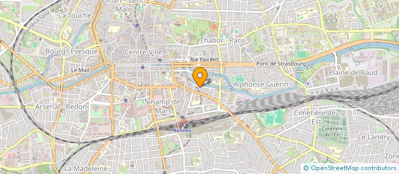 localisation de l'entreprise MADAME LAETITIA HEROUAT WAGNER  RENNES