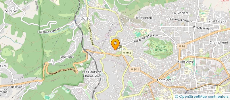 localisation de l'entreprise MADAME LAETITIA HEUDE  CLERMONT-FERRAND