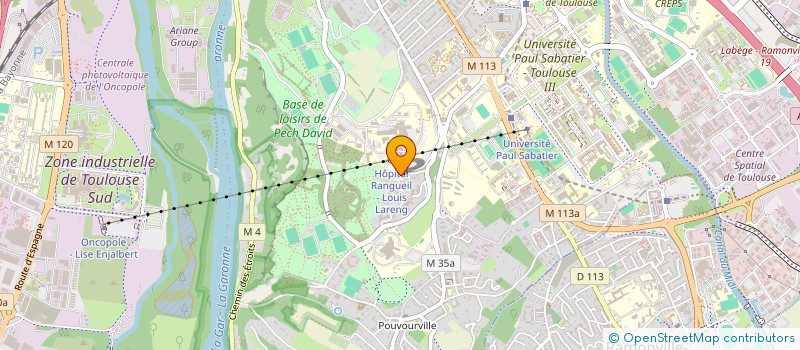 localisation de l'entreprise MADAME LAETITIA HOARAU à TOULOUSE