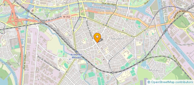 localisation de l'entreprise MADAME LAETITIA HOFF  STRASBOURG