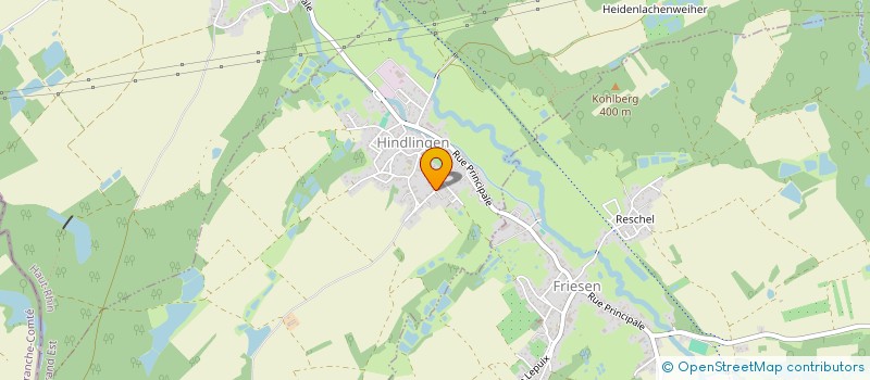 localisation de l'entreprise MADAME LAETITIA HOHLER  FRIESEN