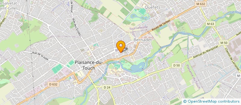 localisation de l'entreprise MADAME LAETITIA HOLLNER  PLAISANCE-DU-TOUCH