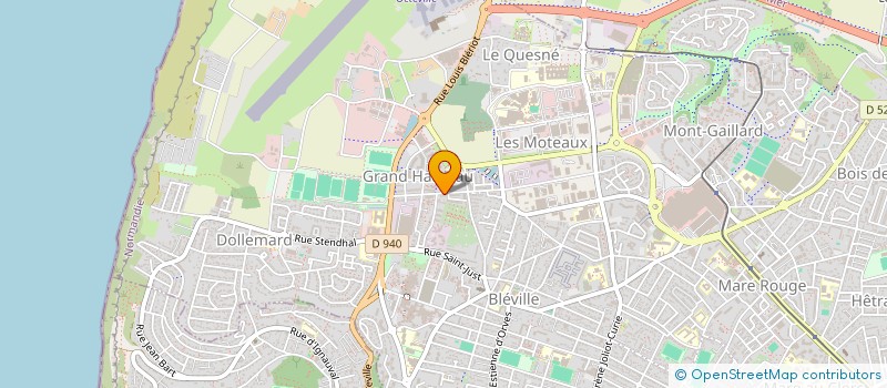 localisation de l'entreprise MADAME LAETITIA HOMONT  LE HAVRE