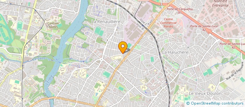 localisation de l'entreprise MADAME LAETITIA HOUDELIN à NANTES