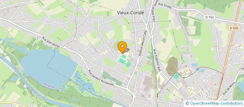 localisation de l'entreprise MADAME LAETITIA HOYER  VIEUX-CONDE