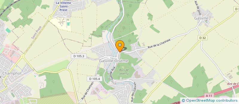 localisation de l'entreprise MADAME LAETITIA HURAULT à GASVILLE-OISEME