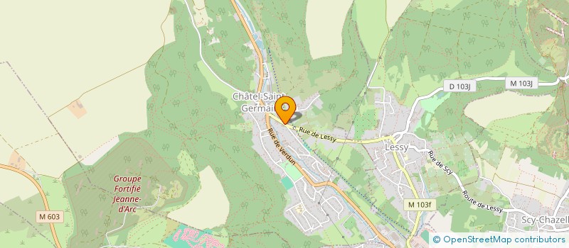 localisation de l'entreprise MADAME LAETITIA IANNONE  CHATEL-SAINT-GERMAIN