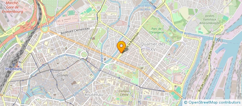 localisation de l'entreprise MADAME LAETITIA IBAO à STRASBOURG