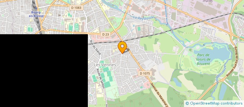 localisation de l'entreprise MADAME LAETITIA JACQUILLET à BOURG-EN-BRESSE