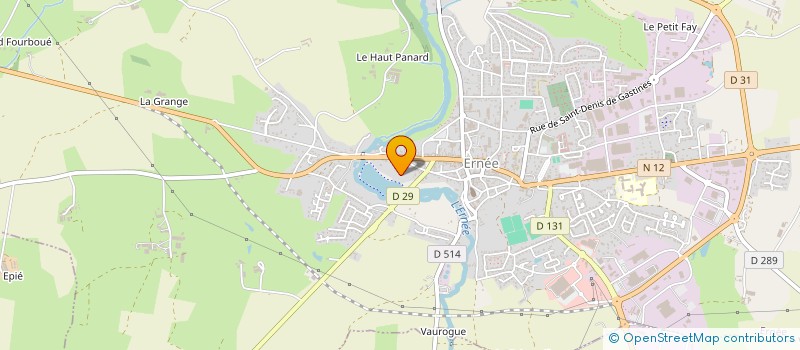 localisation de l'entreprise MADAME LAETITIA JARDIN à ERNEE