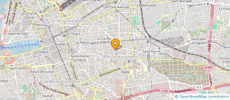 localisation de l'entreprise MADAME LAETITIA JEAN-DIT-BERTHELOT à MARSEILLE