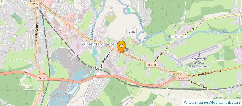 localisation de l'entreprise MADAME LAETITIA JEANDEL  SAINTE-MARGUERITE