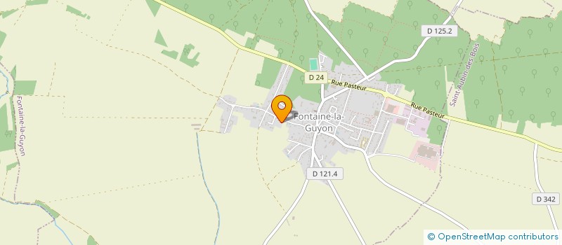 localisation de l'entreprise MADAME LAETITIA JONOT à FONTAINE-LA-GUYON