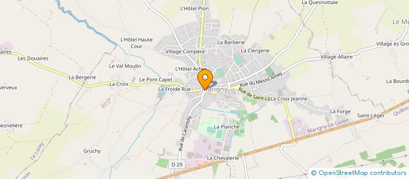 localisation de l'entreprise MADAME LAETITIA JOUAN à MARIGNY-LE-LOZON