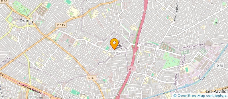 localisation de l'entreprise MADAME LAETITIA JOUNOT  DRANCY