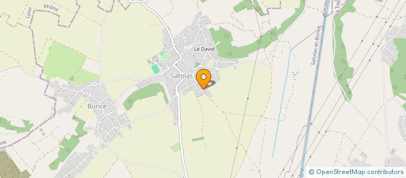 localisation de l'entreprise MADAME LAETITIA JOUVENET  SATOLAS-ET-BONCE