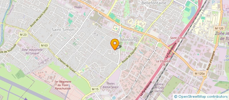 localisation de l'entreprise MADAME LAETITIA KALIN à TOULOUSE