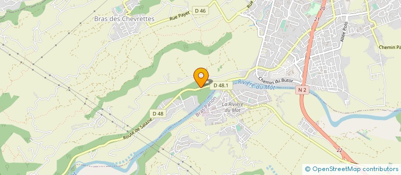 localisation de l'entreprise MADAME LAETITIA KARM  SAINT-ANDRE